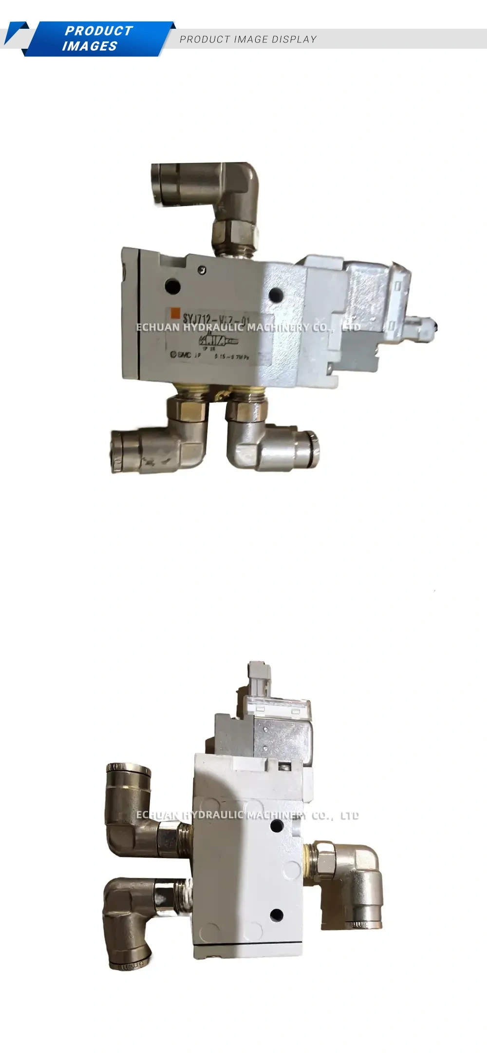 SMC SYJ712-5LZ-01 Pneumatic Solenoid Valve Description