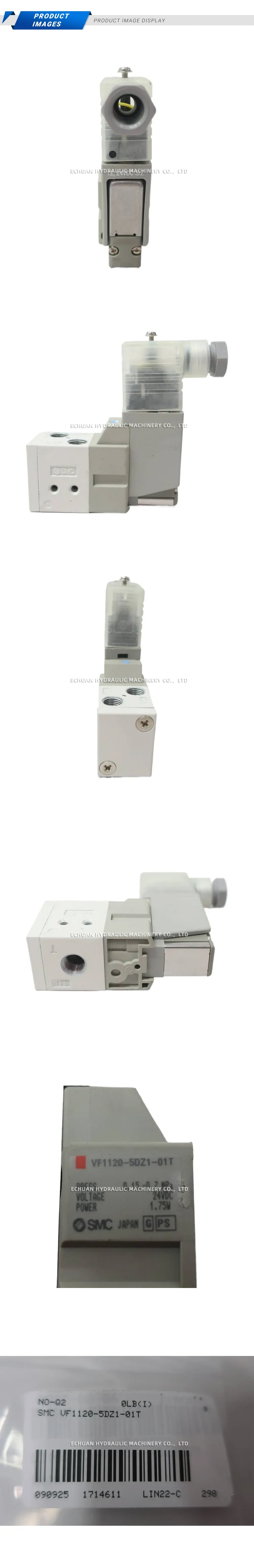 SMC VF1120-5DZ1-01T Pneumatic Solenoid Valve Description