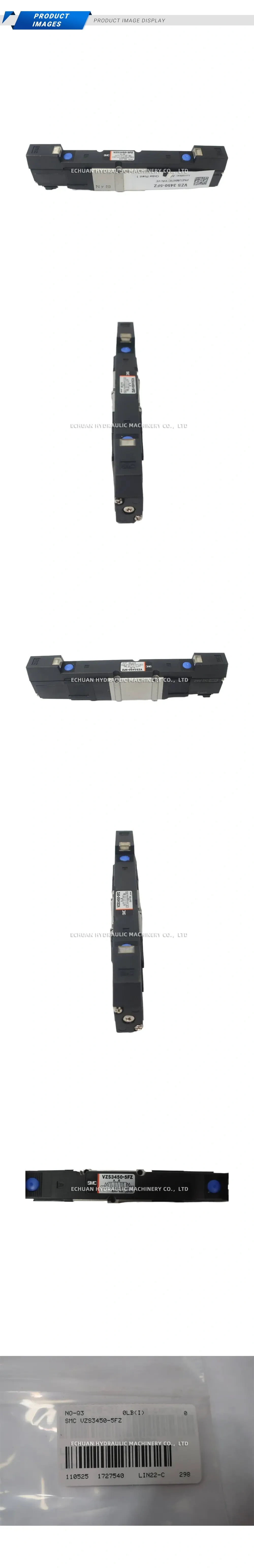 SMC VZS3450-5FZ Pneumatic Solenoid Valve Description