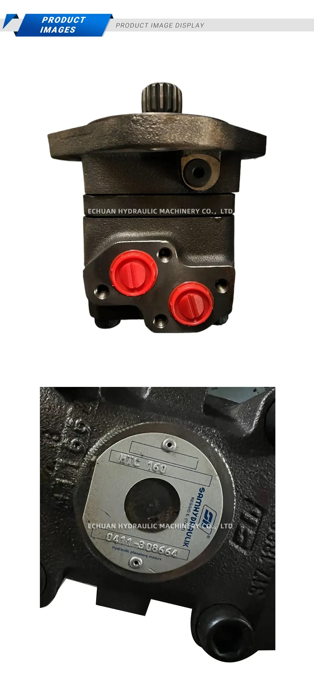 Samhydraulik HTC 160 Hydraulic Motor Description