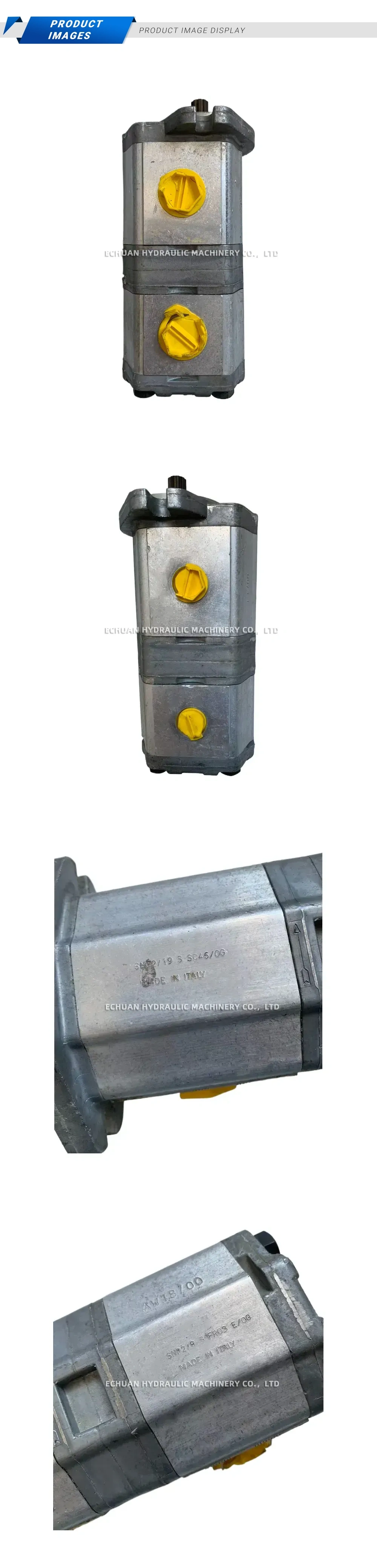 Sauer-Danfoss SNP2/19 S SC45/OG / SNP2/8 S FR03 E/OG Tandem Hydraulic Gear Pump Description