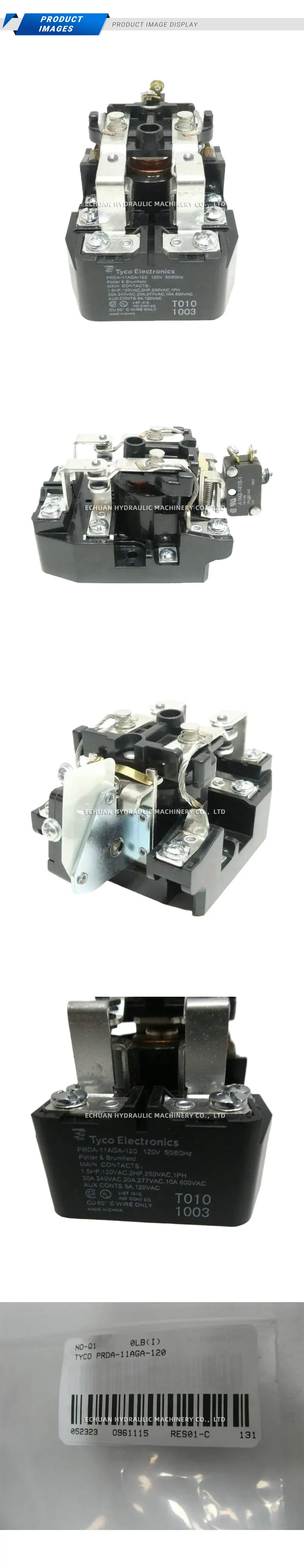 Tyco Electronics PRDA-11AGA-120 Power Relay Description