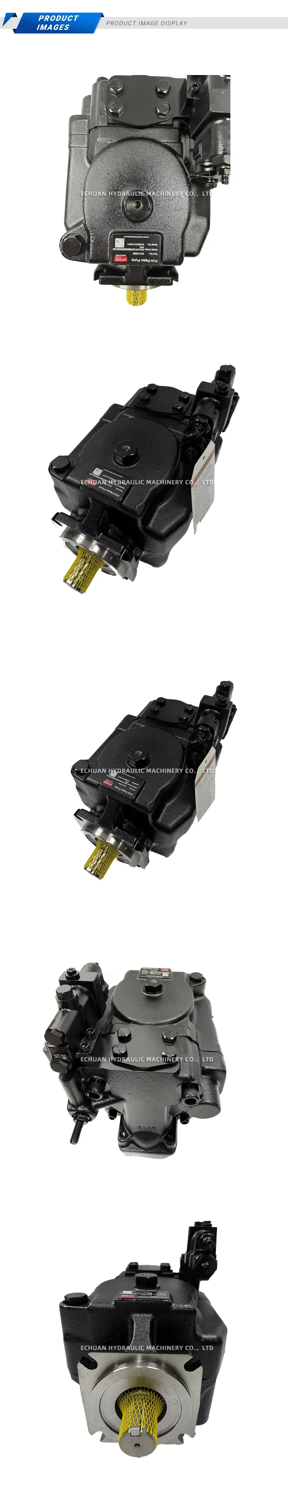 Vickers PVH131R13AF30B252000001001AB010A Hydraulic Axial Piston Pump Description
