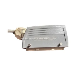 Weidmuller HDC HE 24 MS (Order No. 1787750000) Heavy Duty Connector (rectangular industrial connector, male insert with hood and cable gland)