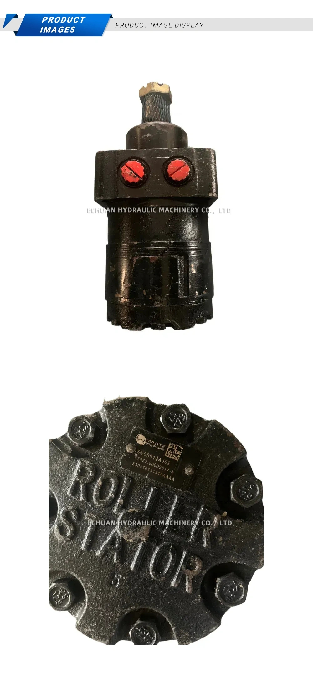 White Drive Products 530470T3131AAAAA Roller Stator Hydraulic Motor Description