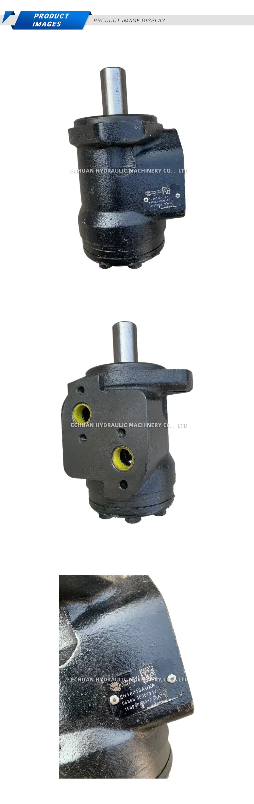 White SN16013AUXA Hydraulic Motor Description