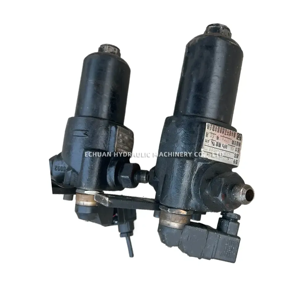 Yuqing PLF-C110×10P Dual Hydraulic Pipeline Filter