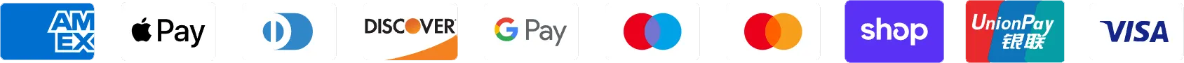 Accepted payment methods