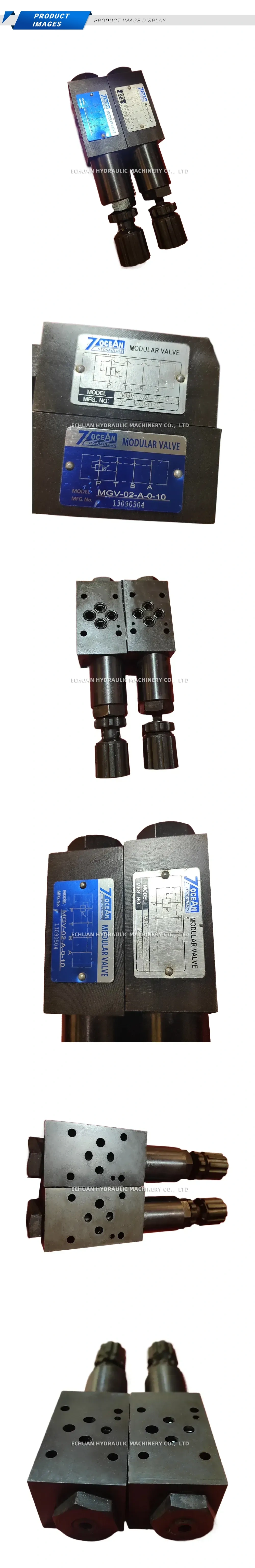 7 Ocean Hydraulics MGV-02-A-0-10 Modular Pressure Reducing Valve Description