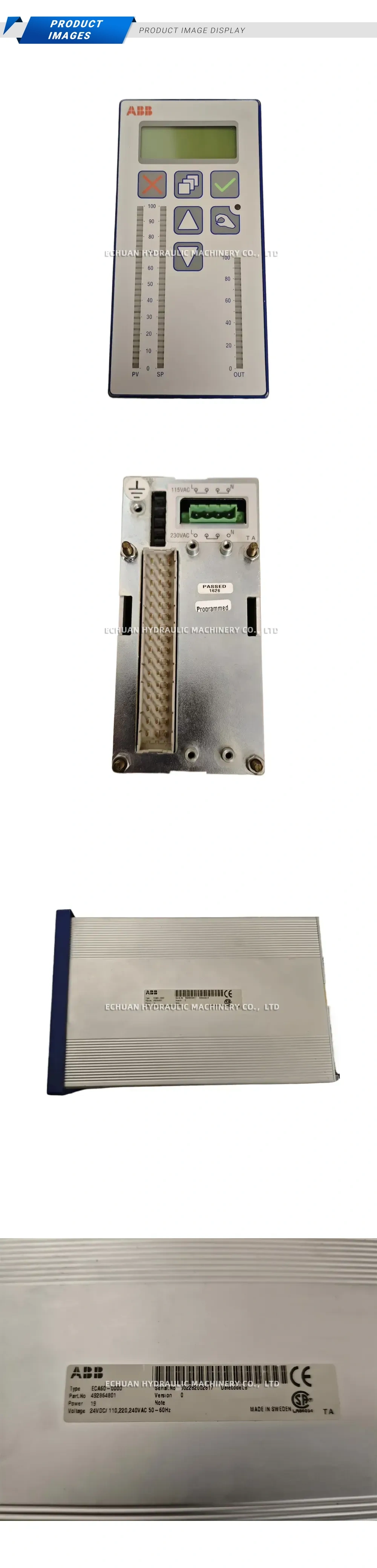 ABB ECA60-0000 Process Controller Module Description