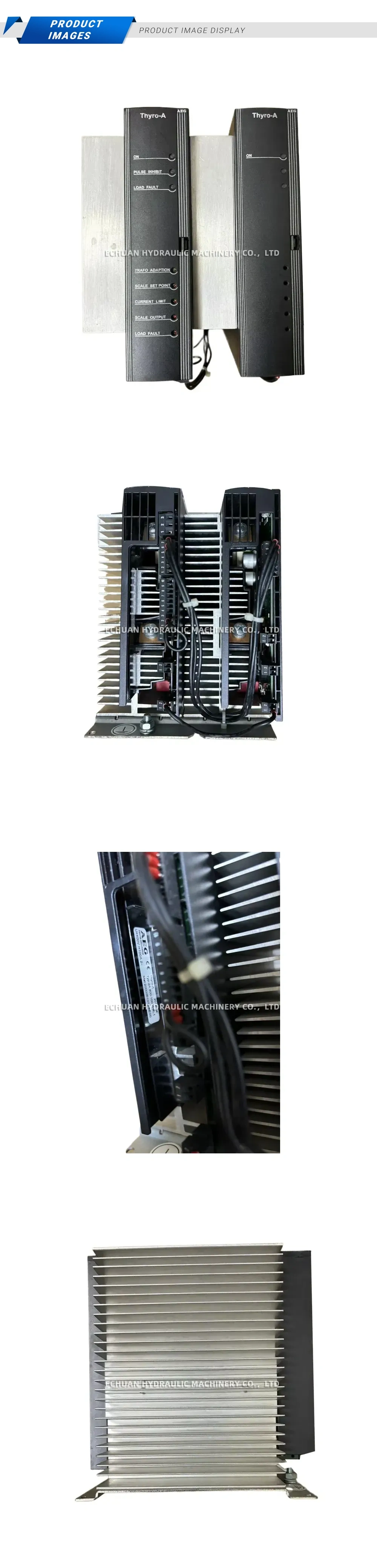 AEG Thyro-A 2A 400-110 H Thyristor Power Controller (SCR Power Controller) Description