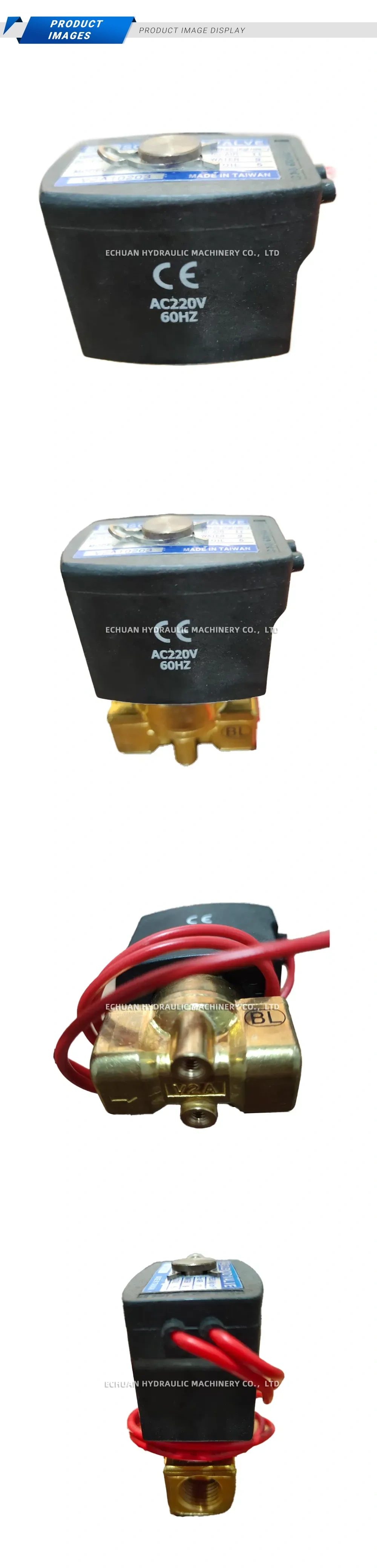 BL V-A10203 Solenoid Valve Description