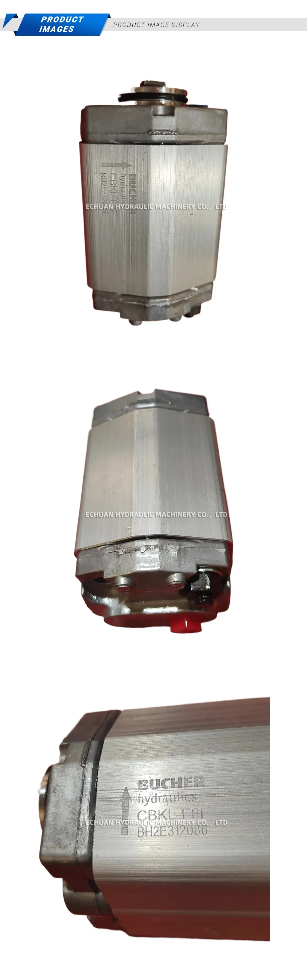 BUCHER CBKL-F8F Hydraulic Gear Pump Description