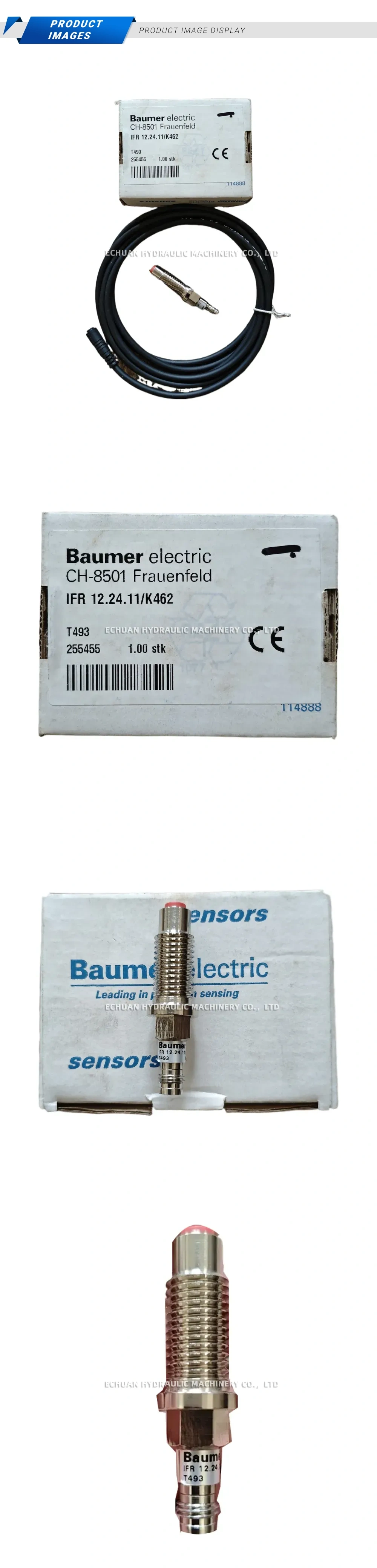 Baumer IFR 12.24.11/K462 Inductive Proximity Sensor Description