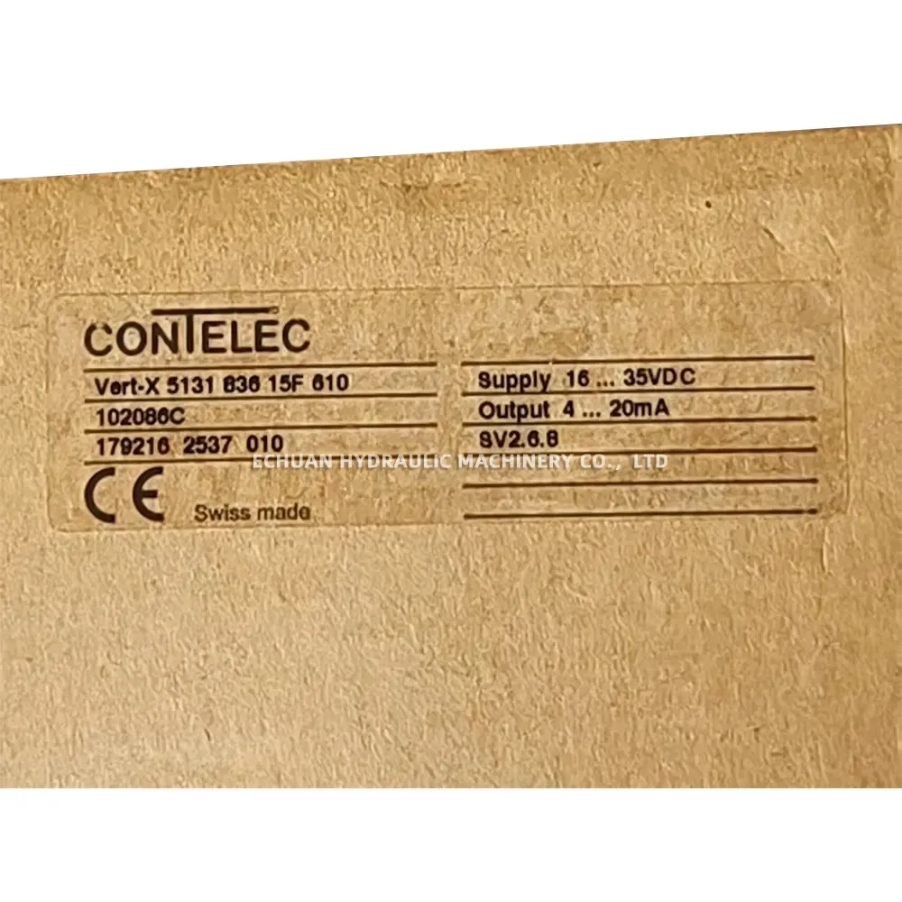 CONTELEC Vert-X 5131 836 15F 610 Angle Displacement Sensor (Rotary Position Sensor)