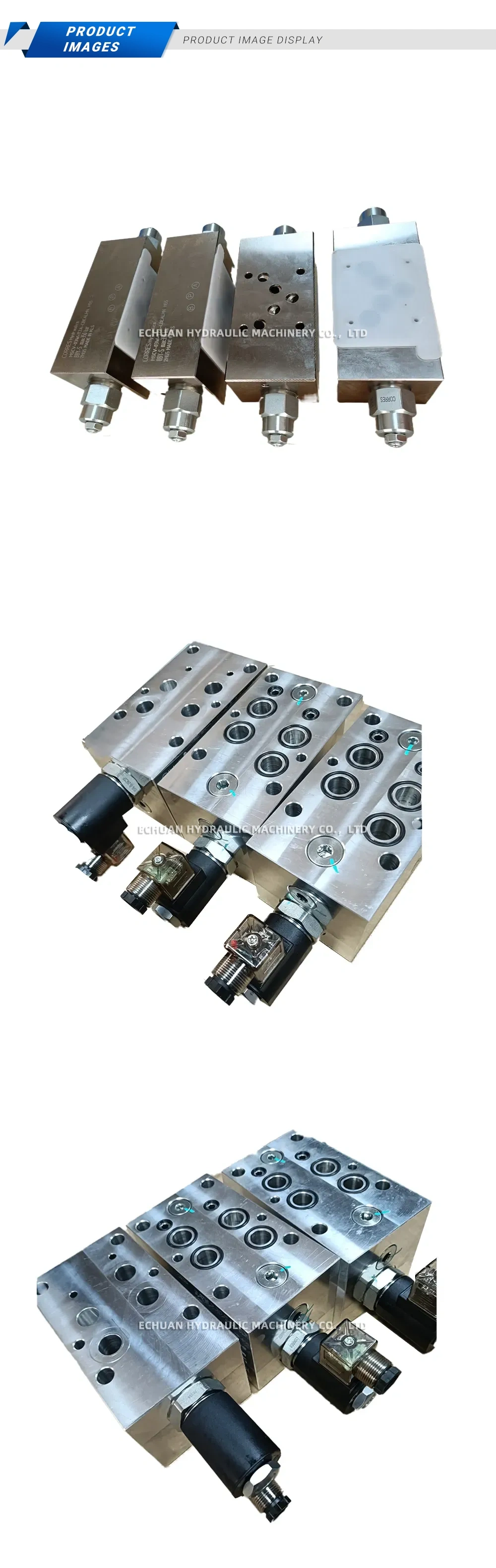 CORRES MCDS04P22-24V Modular Solenoid Ball Valve Manifold Block Description