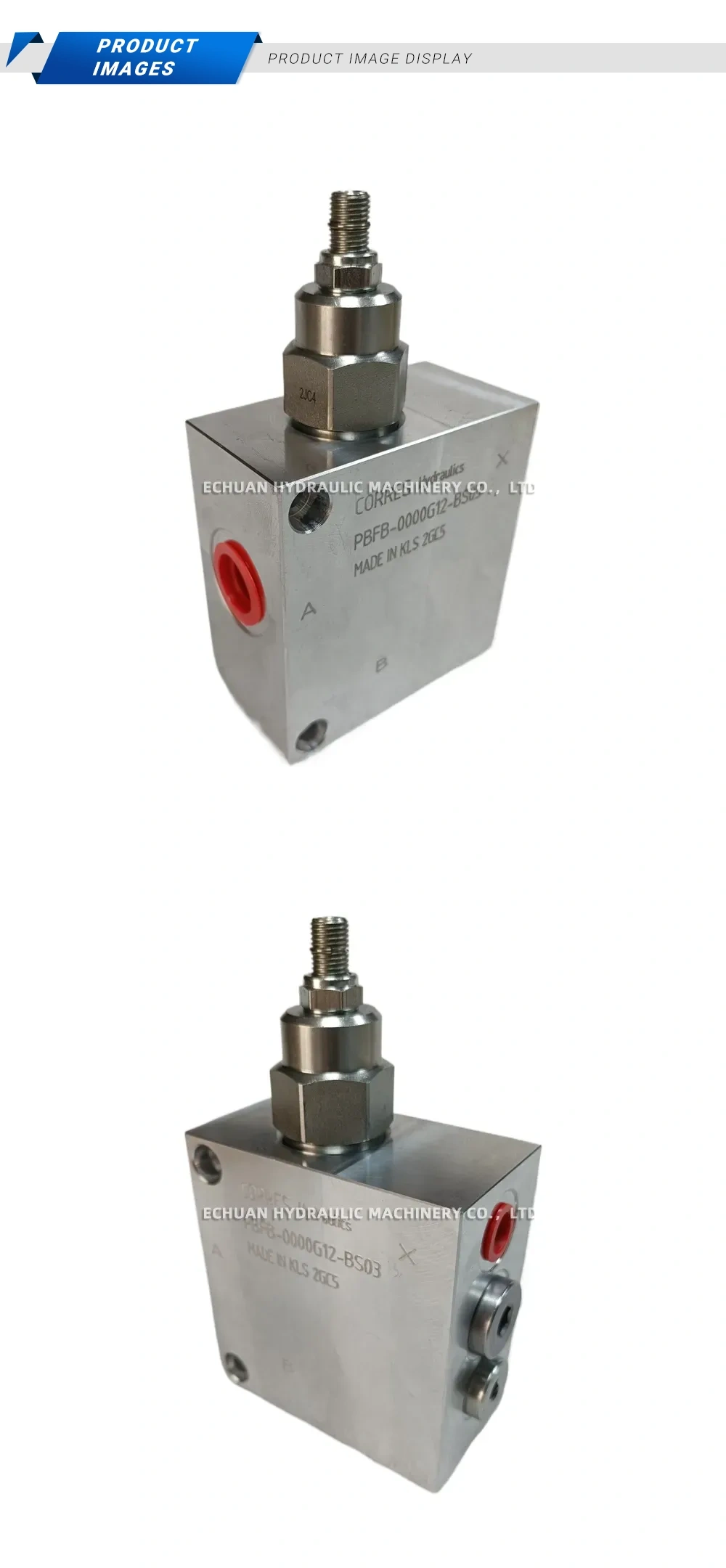 CORRES PBFB-0000G12-BS03 Hydraulic Pressure Reducing Valve Block Description