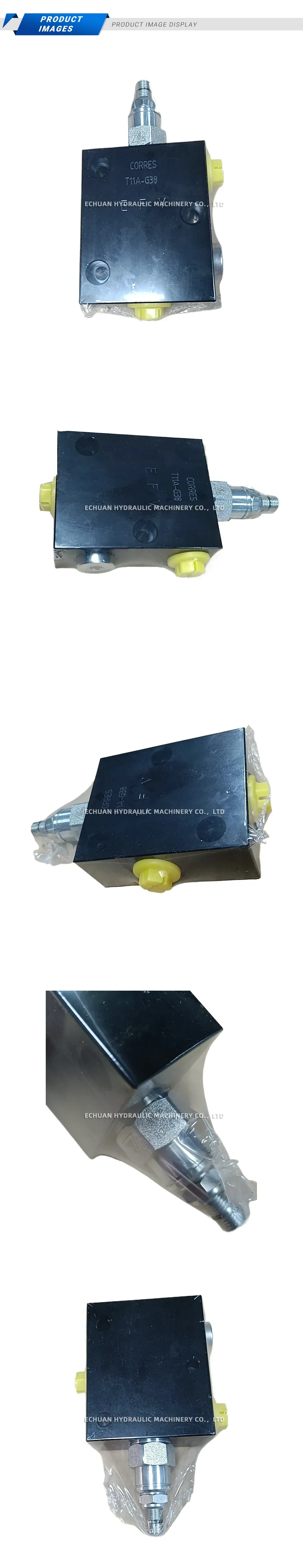 CORRES T11A-G38 Hydraulic Pressure Reducing Valve Block (Manifold) Description