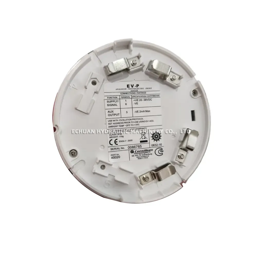 Consilium EV-P (Part No. 40020) Analogue Photoelectric Smoke Sensor