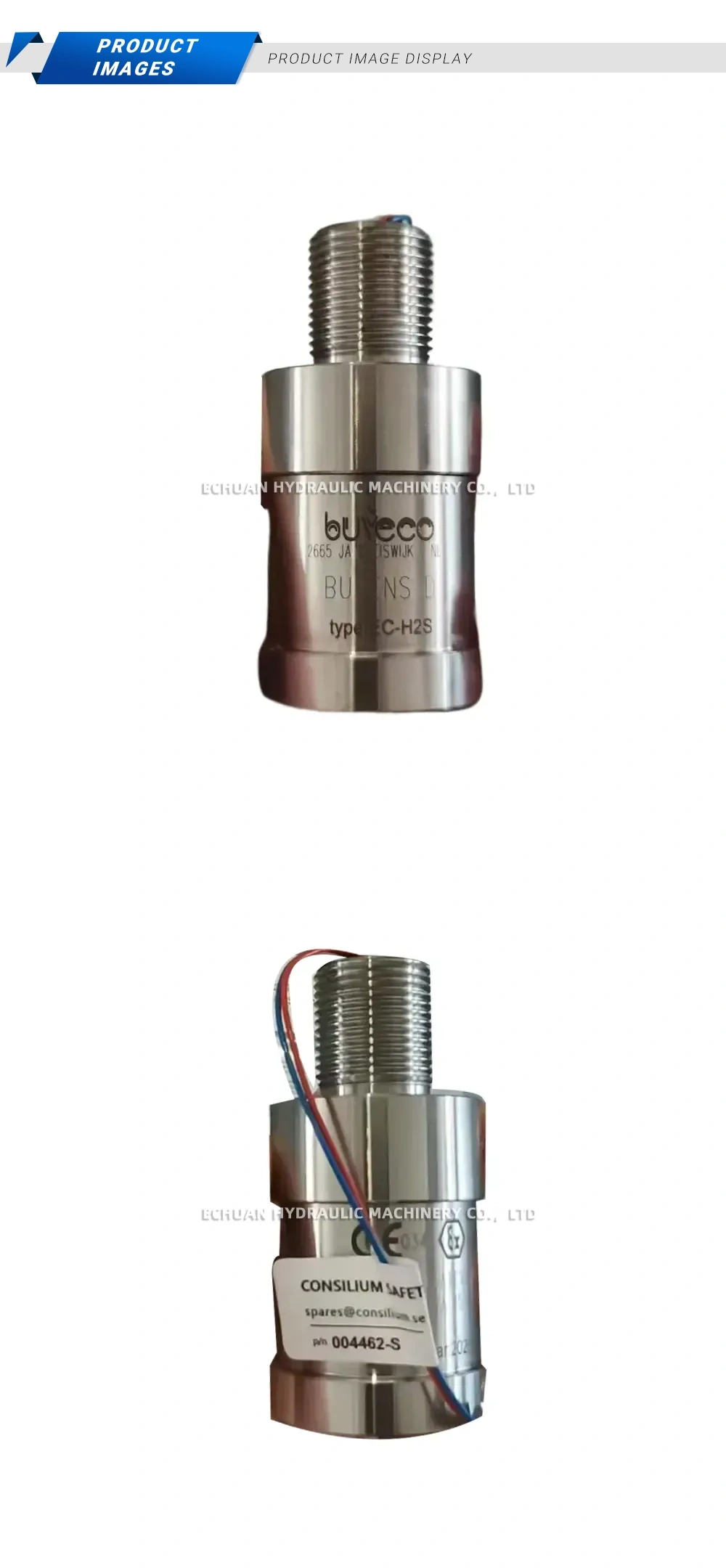 Consilium ST400EC / 004462-S (type EC-H2S) H2S Gas Sensor (Electrochemical Spare Sensor Head) Description