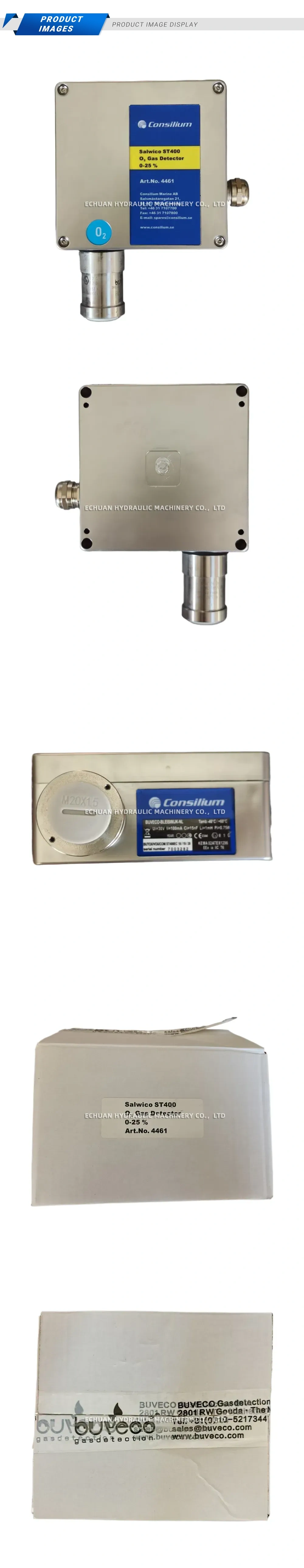 Consilium Salwico ST400 (Art.No. 4461) Oxygen (O2) Gas Detector Description