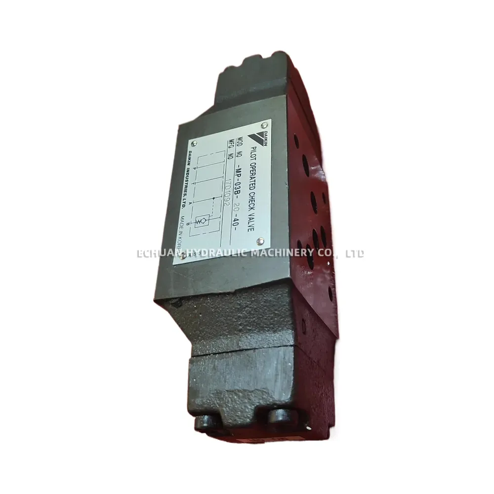 DAIKIN MP-03B-20-40 Pilot Operated Check Valve (Modular Type)