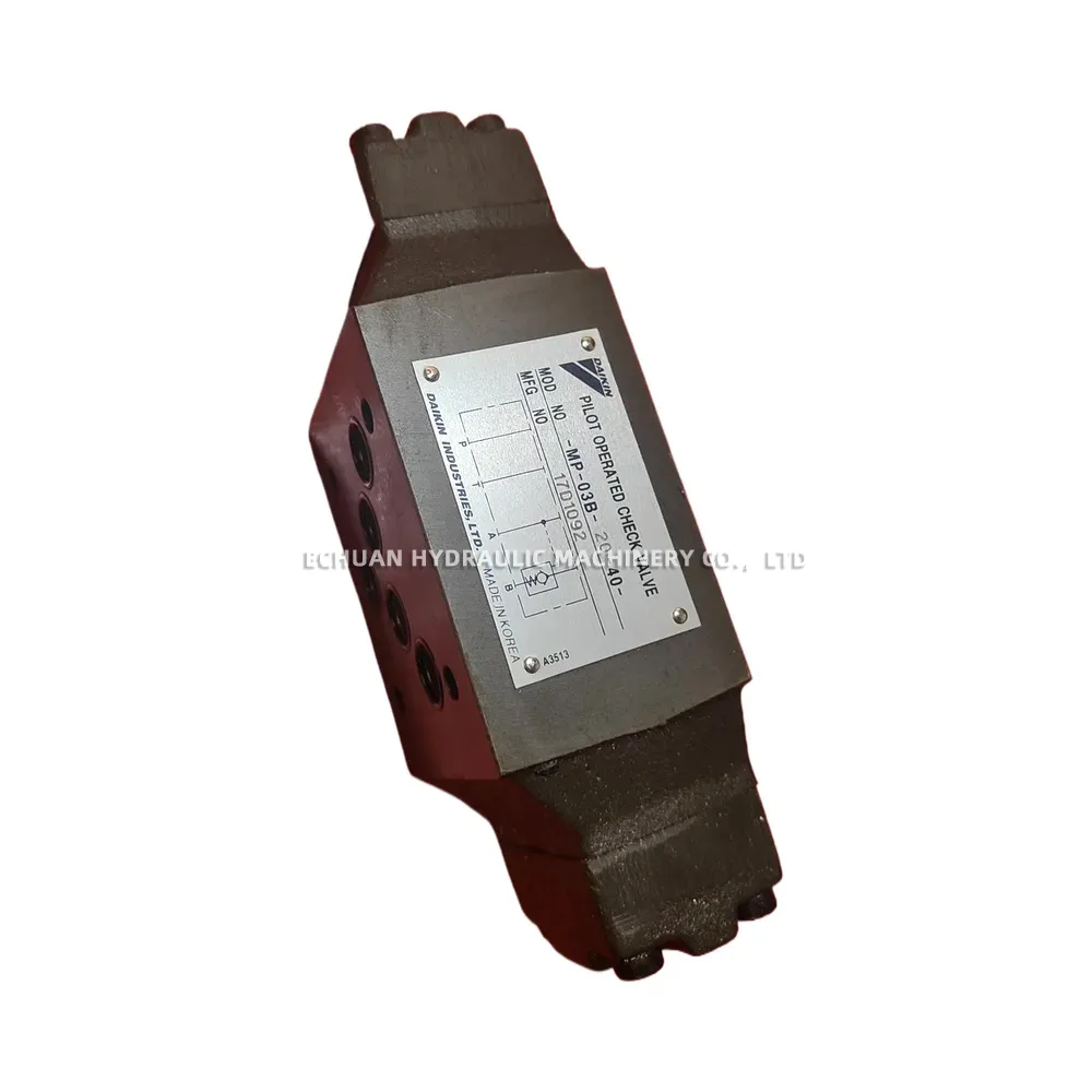 DAIKIN MP-03B-20-40 Pilot Operated Check Valve (Modular Type)