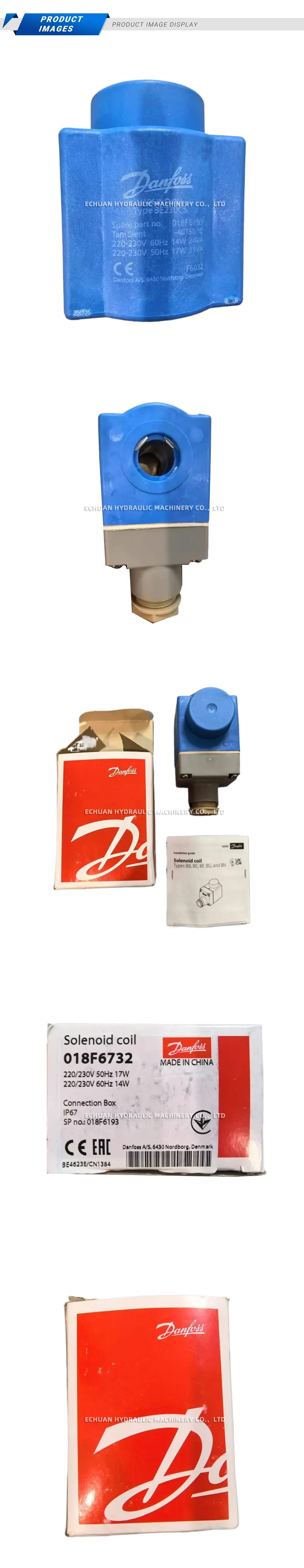 Danfoss BE230CS (P/N: 018F6732) Solenoid Coil Description