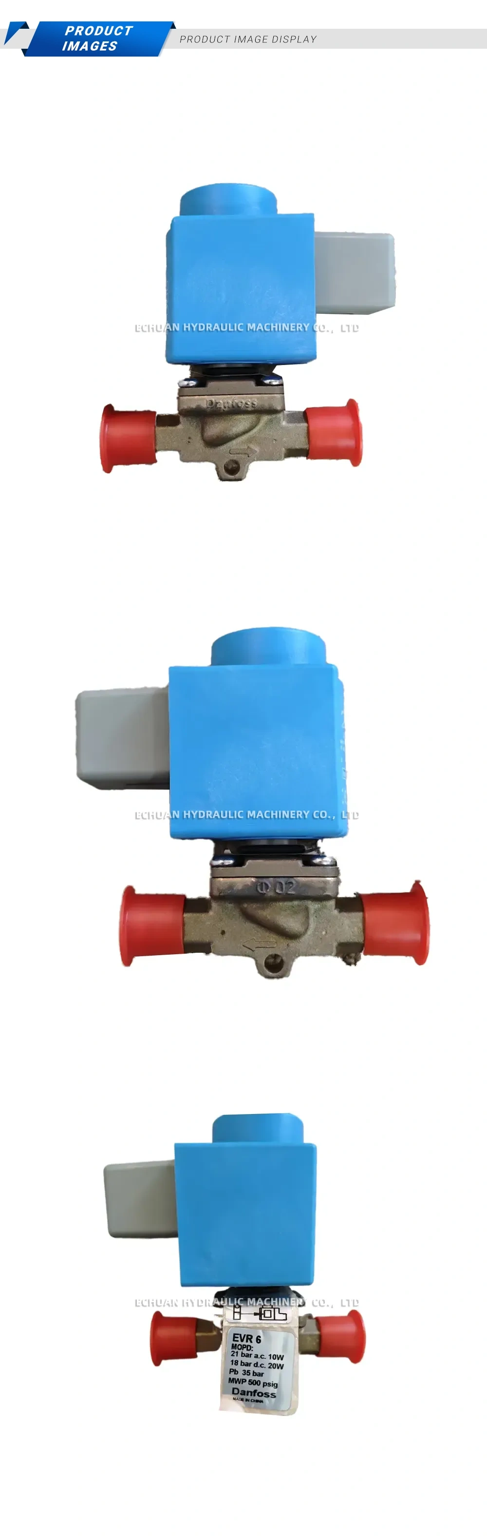 Danfoss EVR 6 (032F8072) Solenoid Valve Description