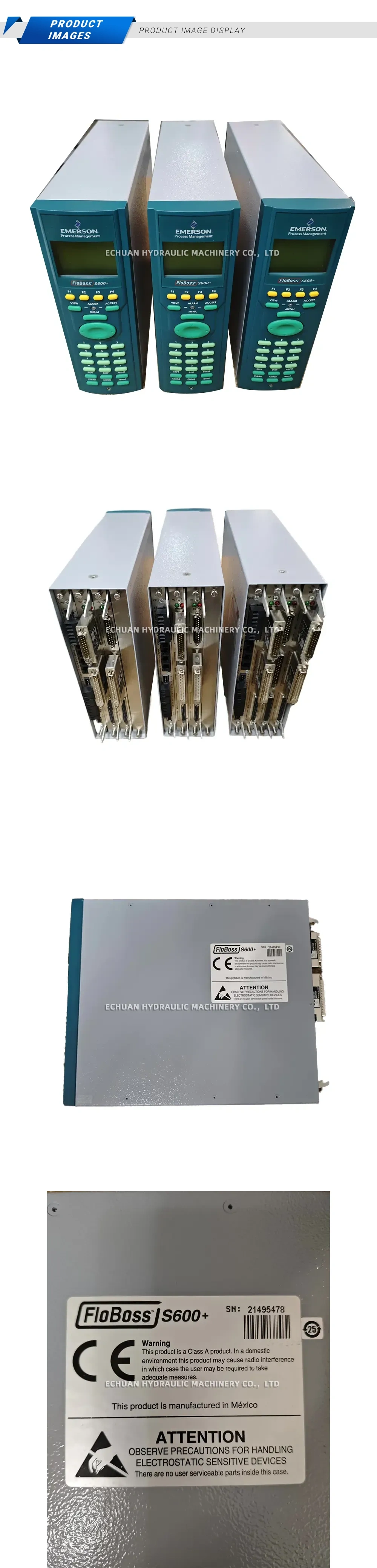 Emerson FloBoss S600+ Flow Computer Description
