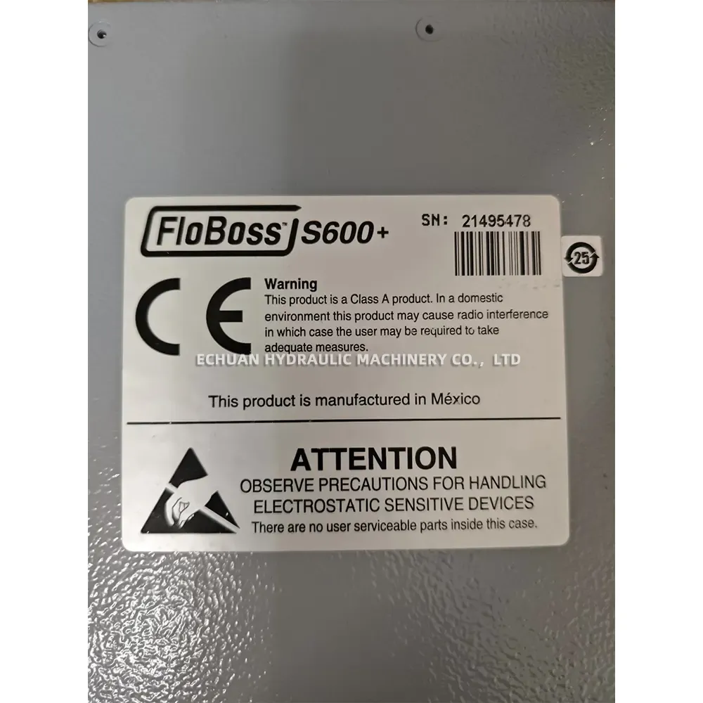 Emerson FloBoss S600+ Flow Computer