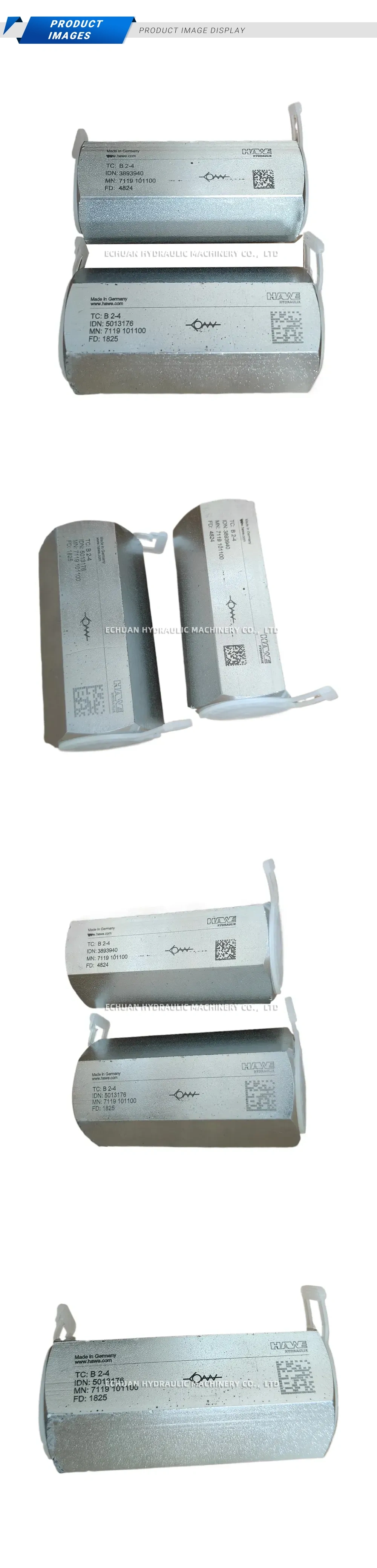 HAWE B 2-4 Hydraulic Check Valve Description