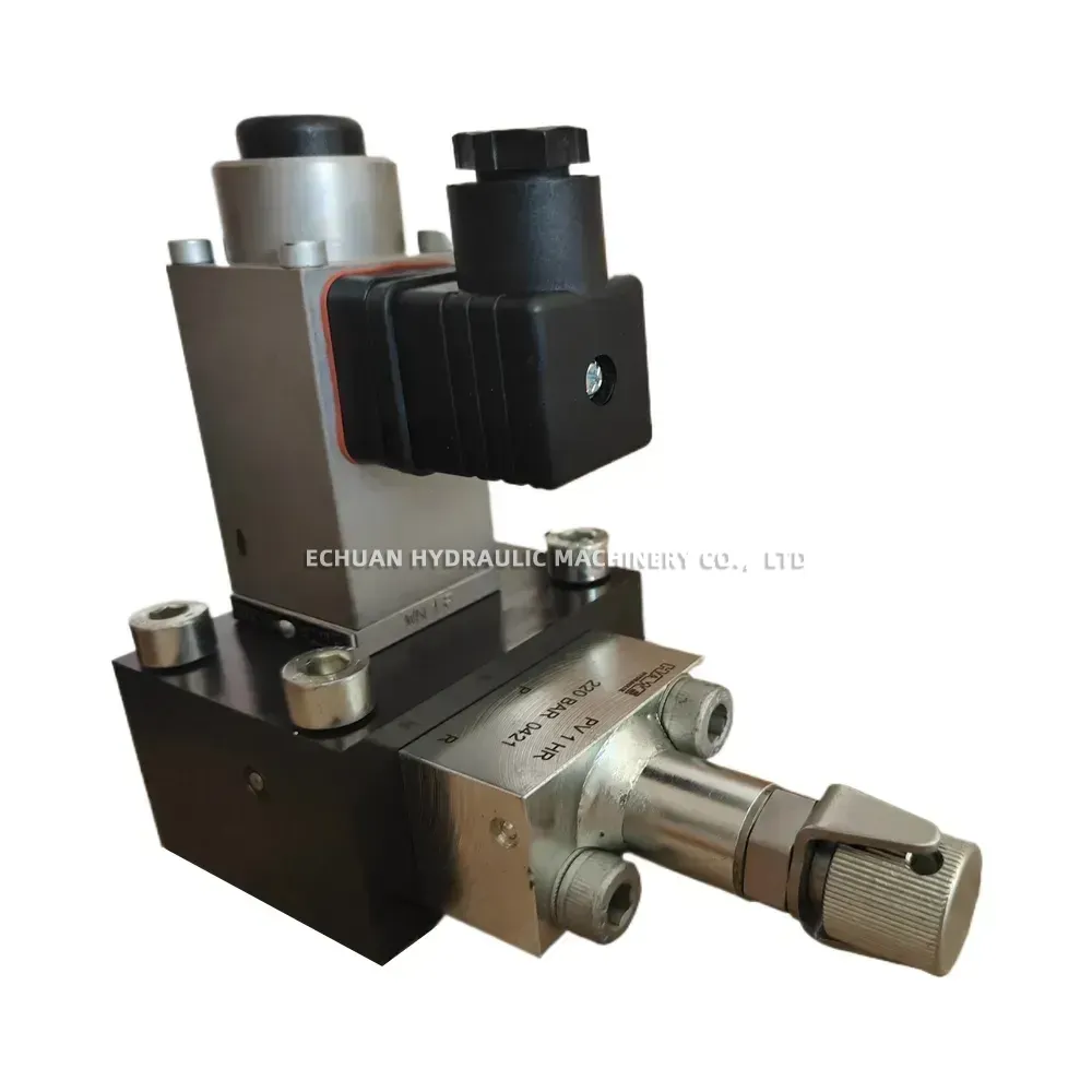 HAWE DV4P HR WN 1 F-G 24 Hydraulic Pressure Valve (Solenoid-operated Druckventil)