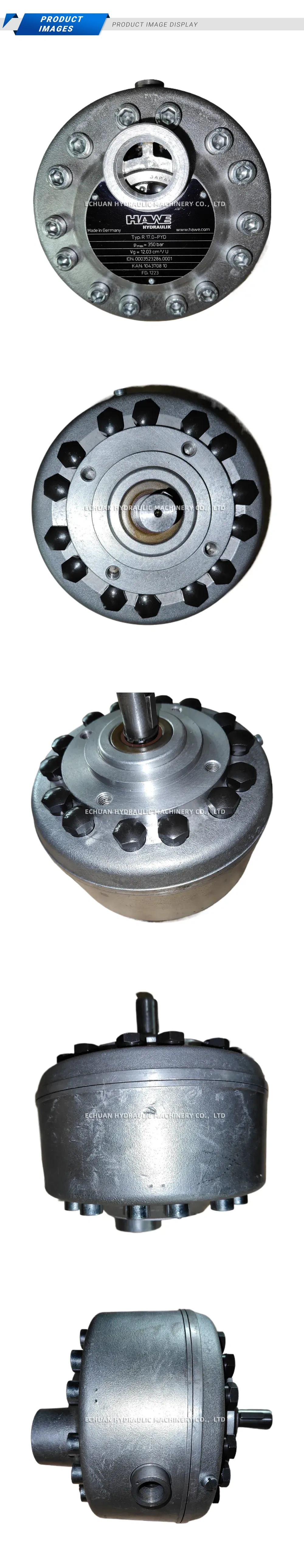 HAWE R 17.0-PYD Hydraulic Radial Piston Pump Description
