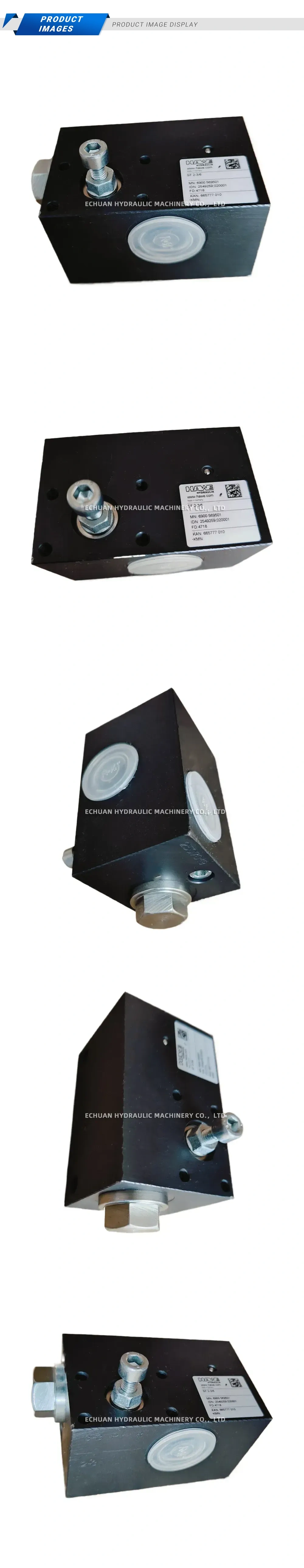 HAWE SF 2-3/6 Hydraulic Flow Control Valve Description