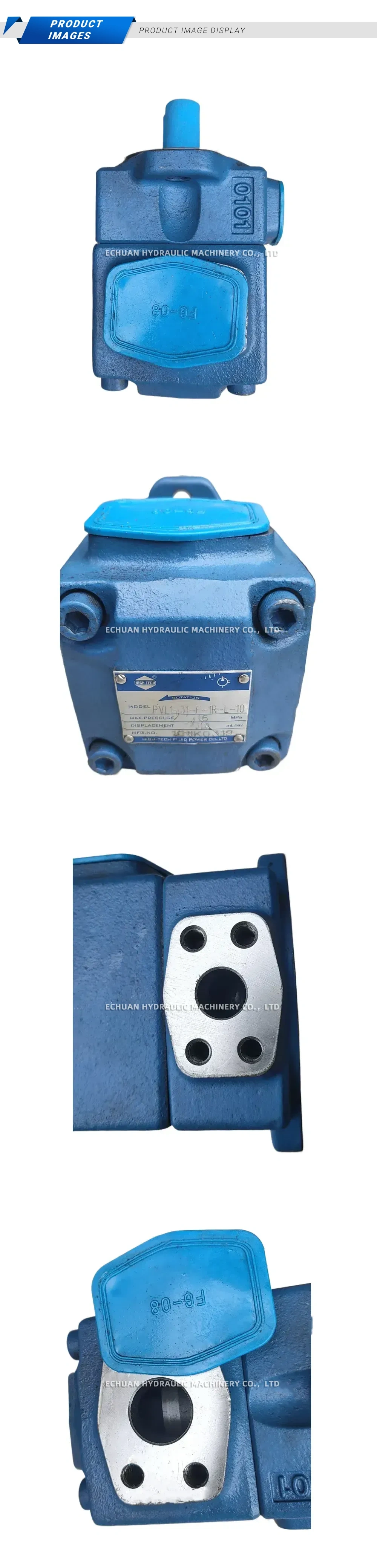 HIGH-TECH PVL1-31-F-1R-L-10 Hydraulic Vane Pump (Fixed Displacement) Description