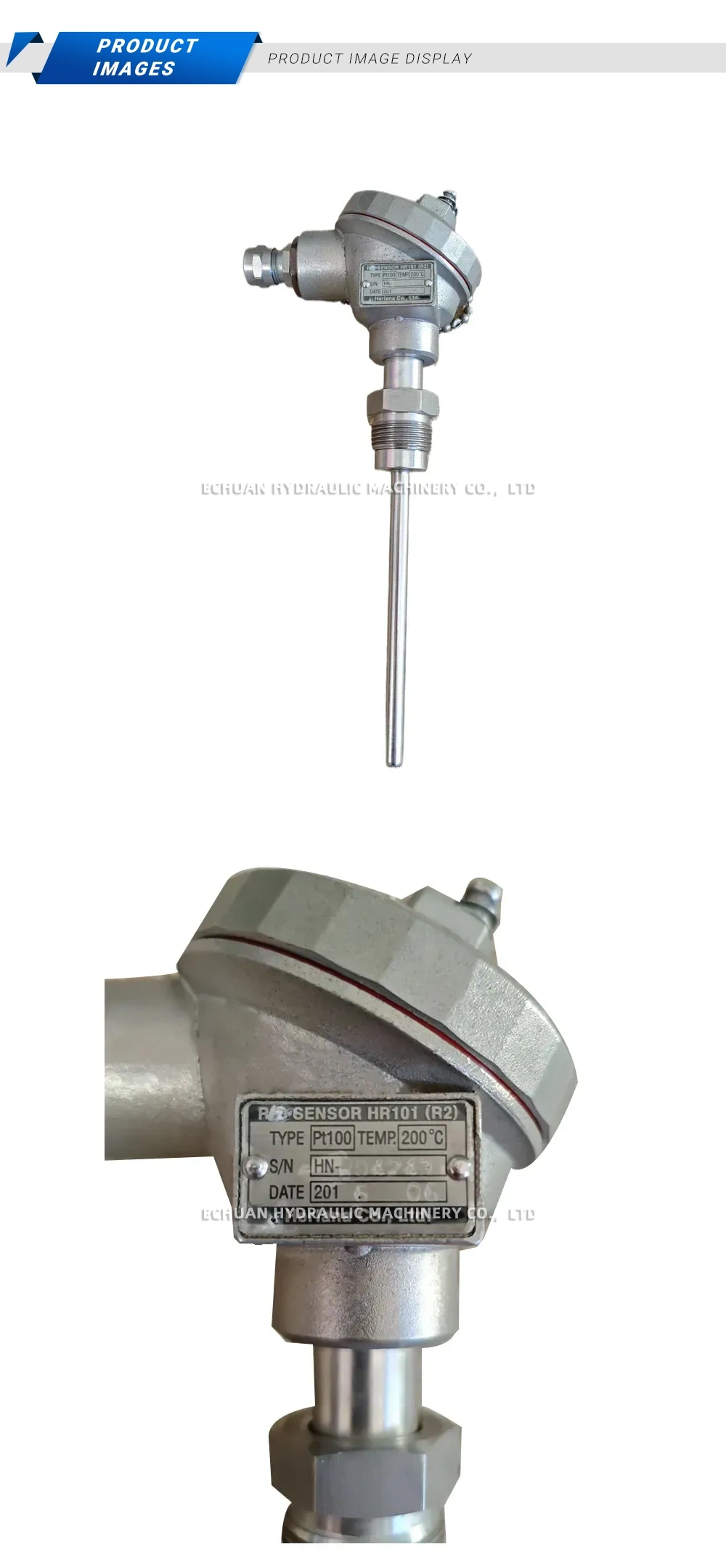 Herlana HR101 (R2) Temperature Sensor (Pt100 RTD) Description