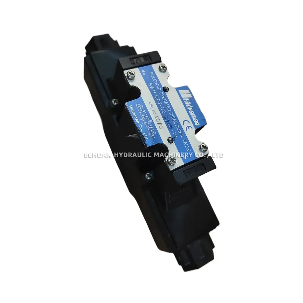 Hidraman SWH-G02-C2-A240-10 Solenoid Operated Directional Valve