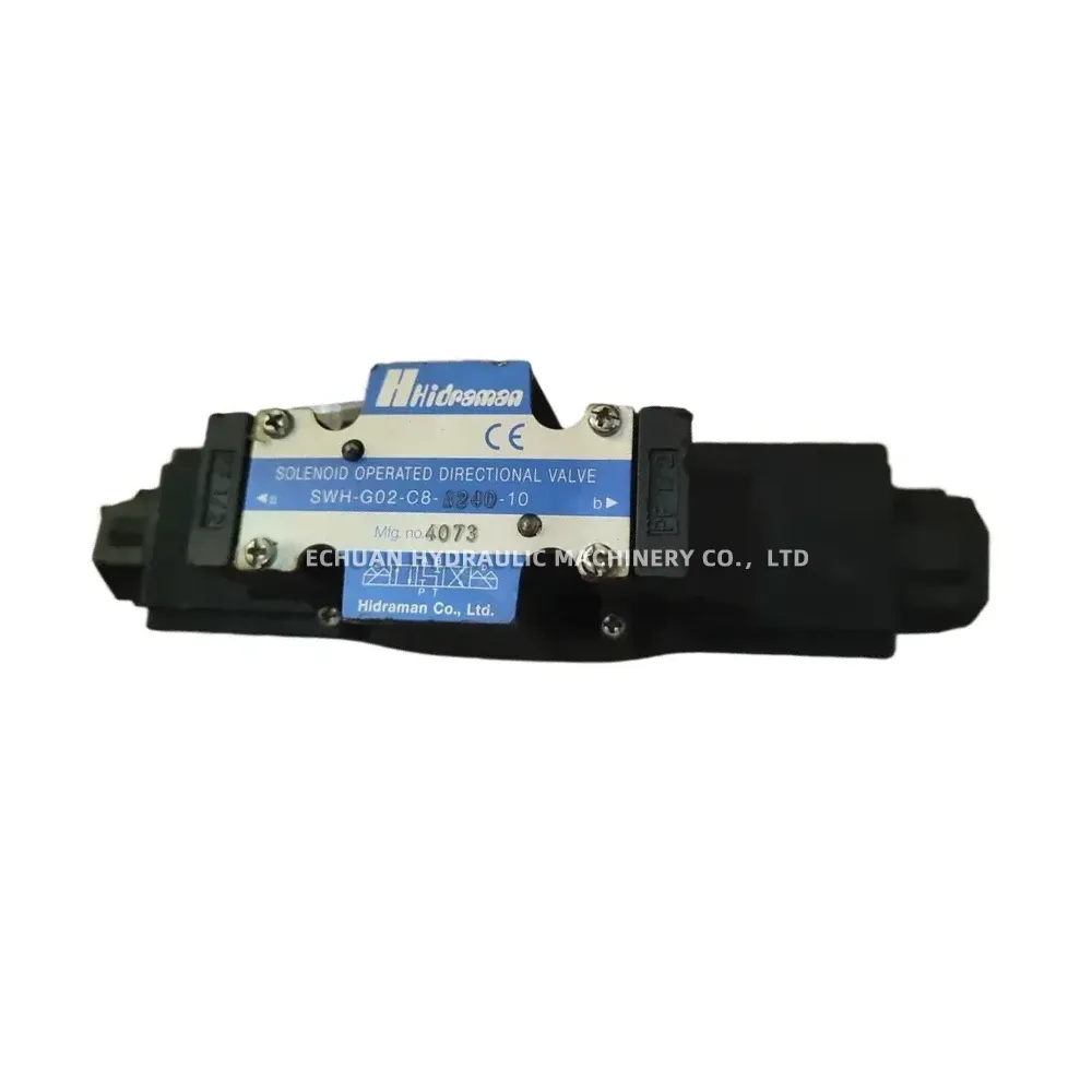 Hidraman SWH-G02-C8-A240-10 Solenoid Operated Directional Valve