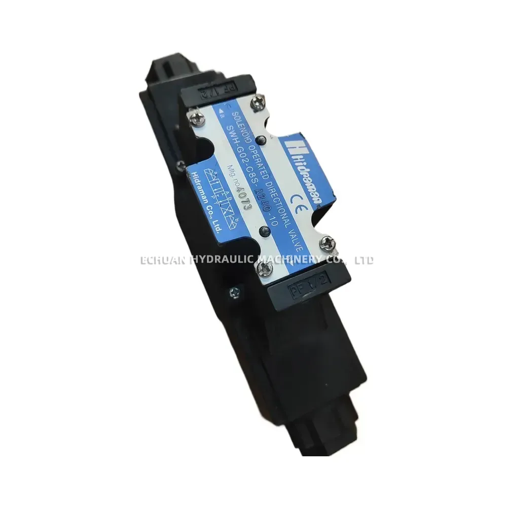 Hidraman SWH-G02-C8S-A240-10 Solenoid Operated Directional Valve