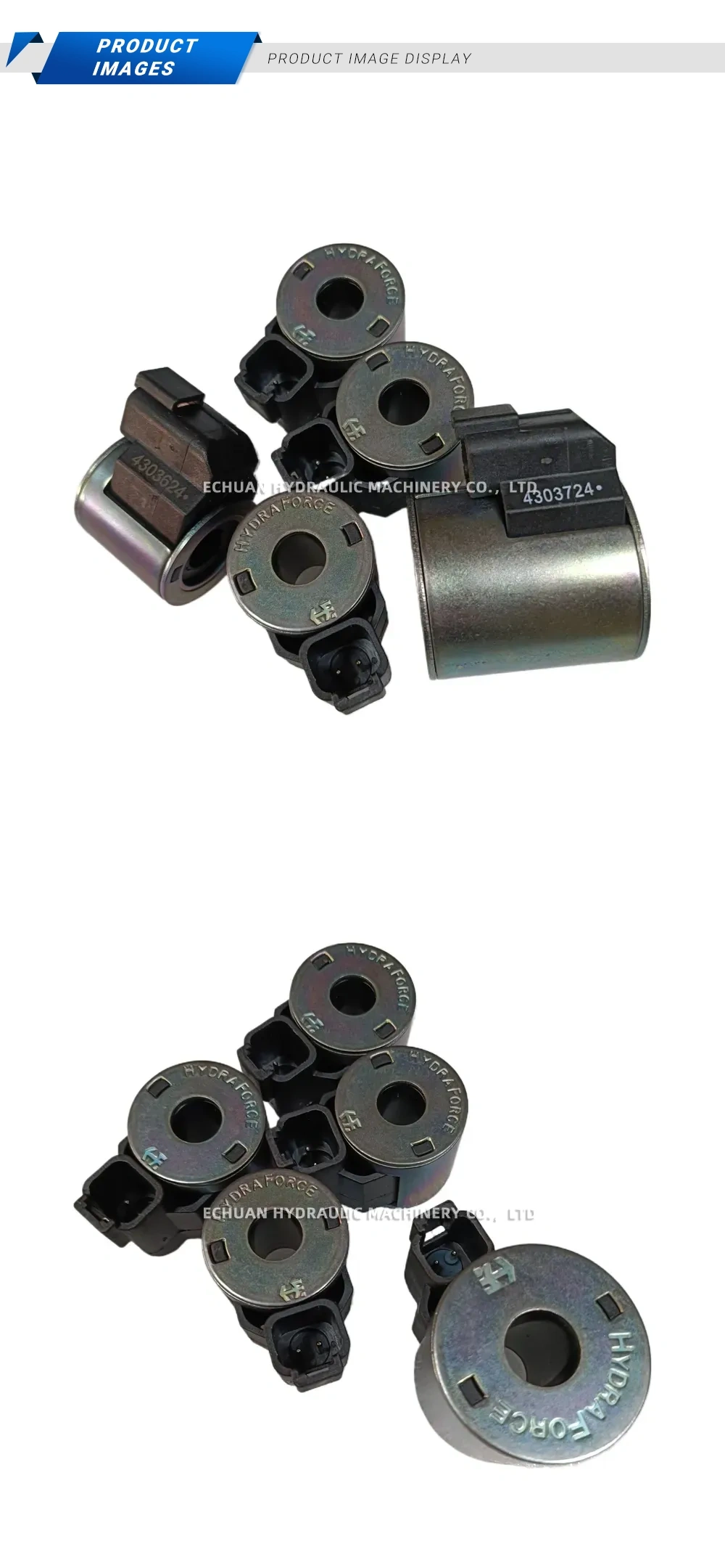 HydraForce 4303624, 4303724 Hydraulic Solenoid Valve Coil Description
