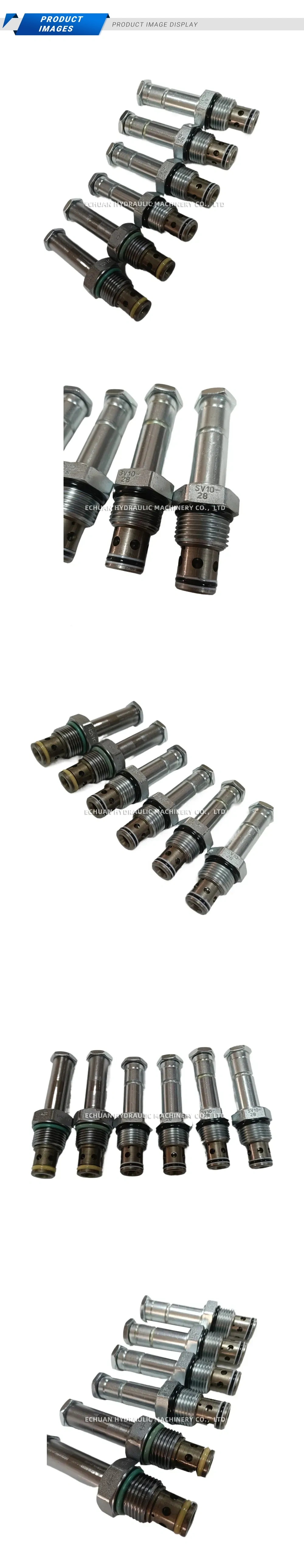 HydraForce SV10-28 / SV12-28 Hydraulic Cartridge Solenoid Valve Description