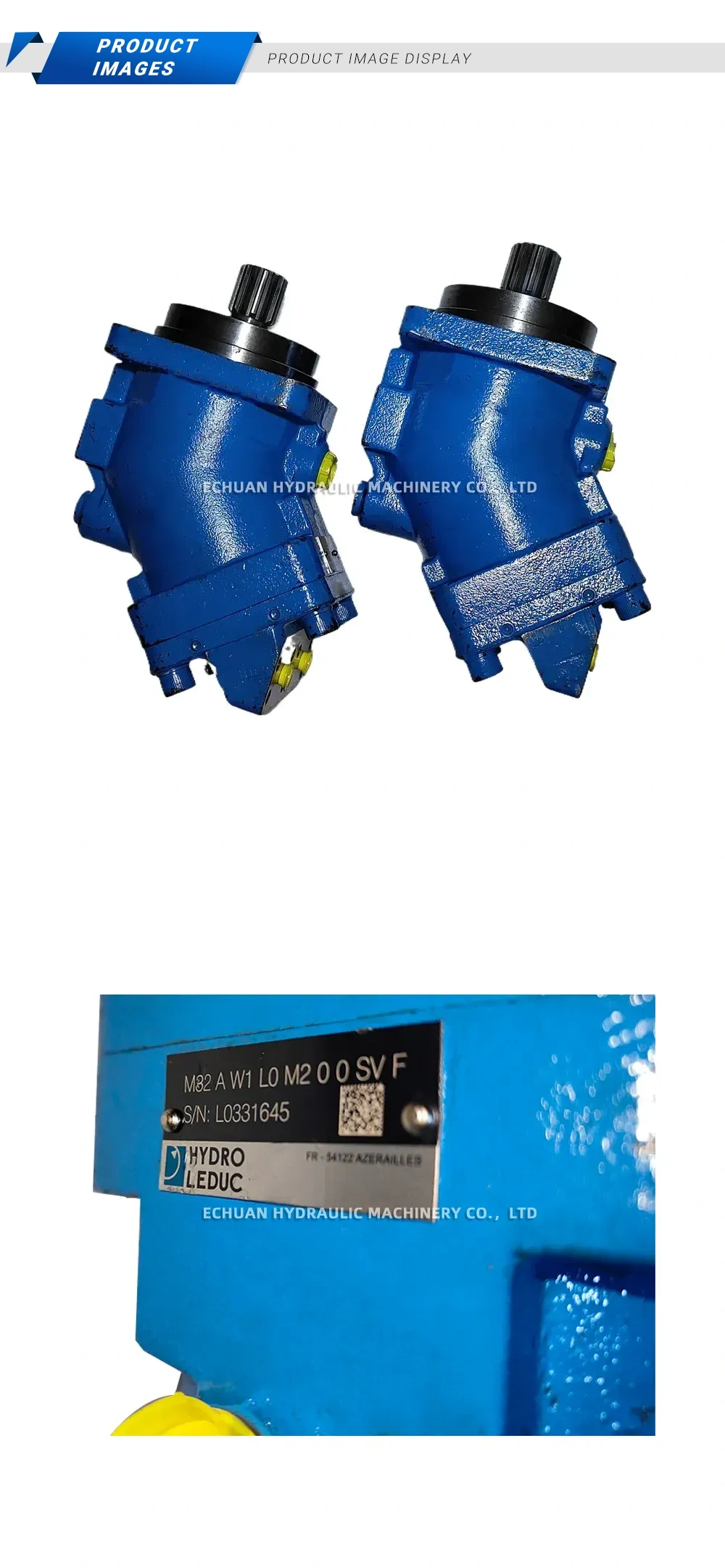 Hydro Leduc M32 A W1 L0 M2 0 0 SV F Hydraulic Motor Description
