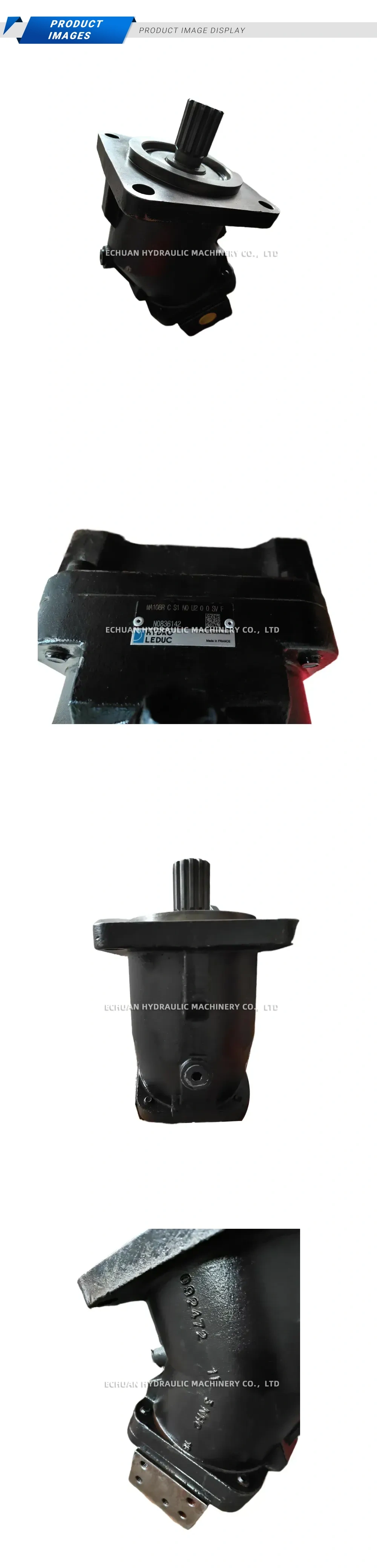 Hydro Leduc MA108RCS1NOU200SVF Hydraulic Motor Description