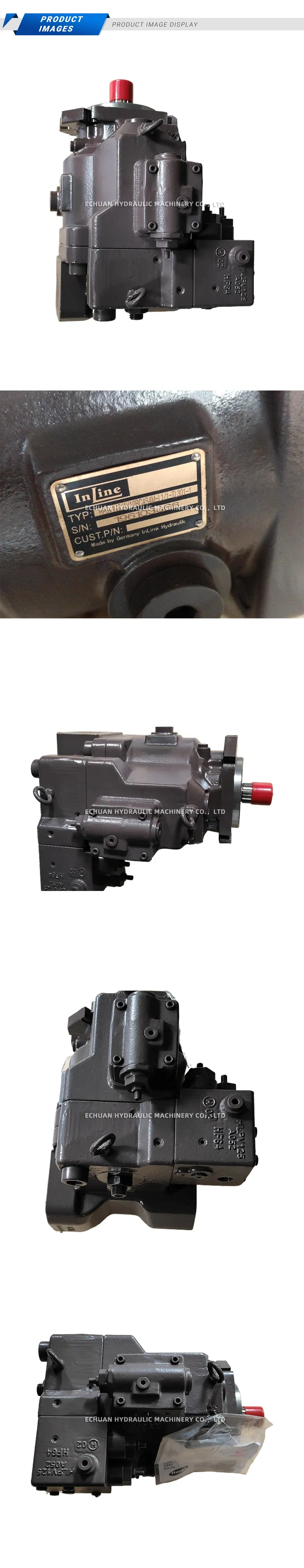 InLine HP3V140/AV10RC4S4M-L1/1-TL301-1 Hydraulic Pump (Axial Piston Variable Pump) Description