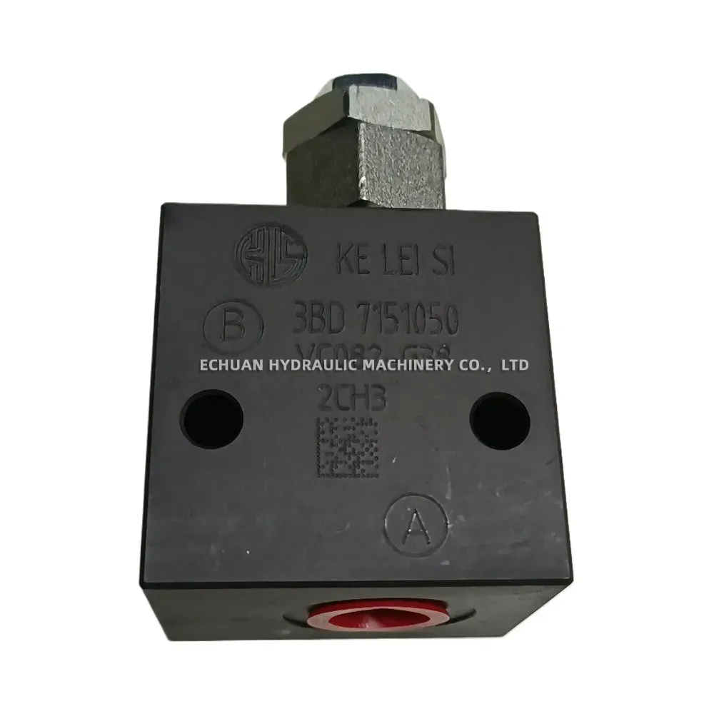 KE LEI SI RV2-08 / VC082-G38 Hydraulic Pressure Relief Valve with Manifold Block