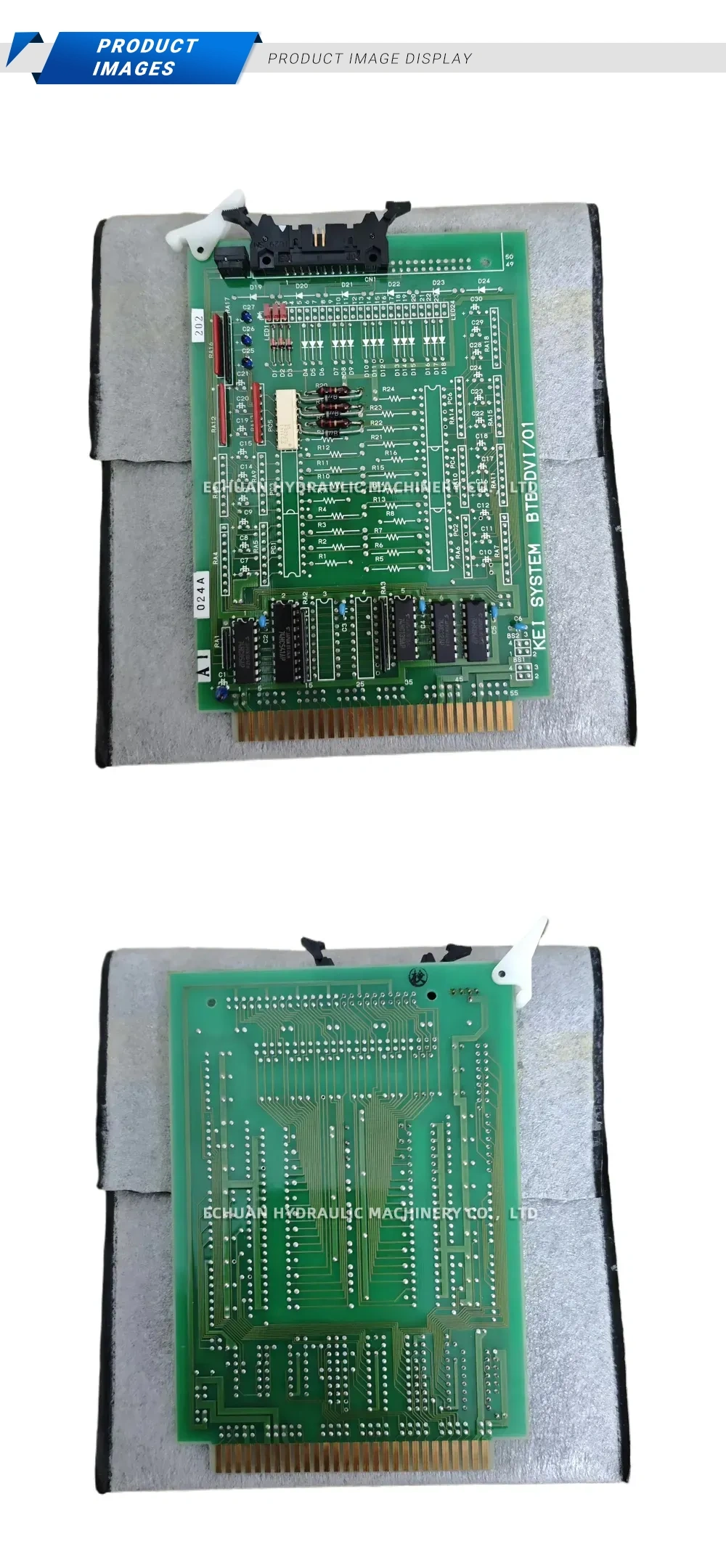 KEI SYSTEM BTB-DVI/01 Printed Circuit Board (PCB) Card Description