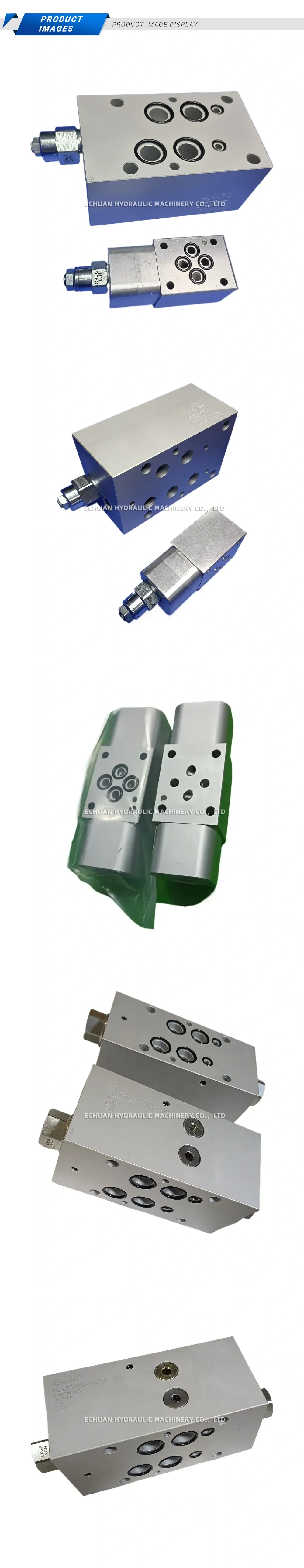 KLS KLS-22516-1-LSX-TDA16FEB Modular Sandwich Counterbalance Valve Block (Hydraulic Manifold with Cartridge Valve) Description