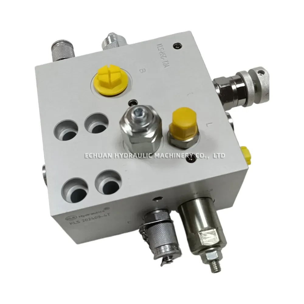 KLS KLS-HSD-T2A Hydraulic Control Valve Manifold Block
