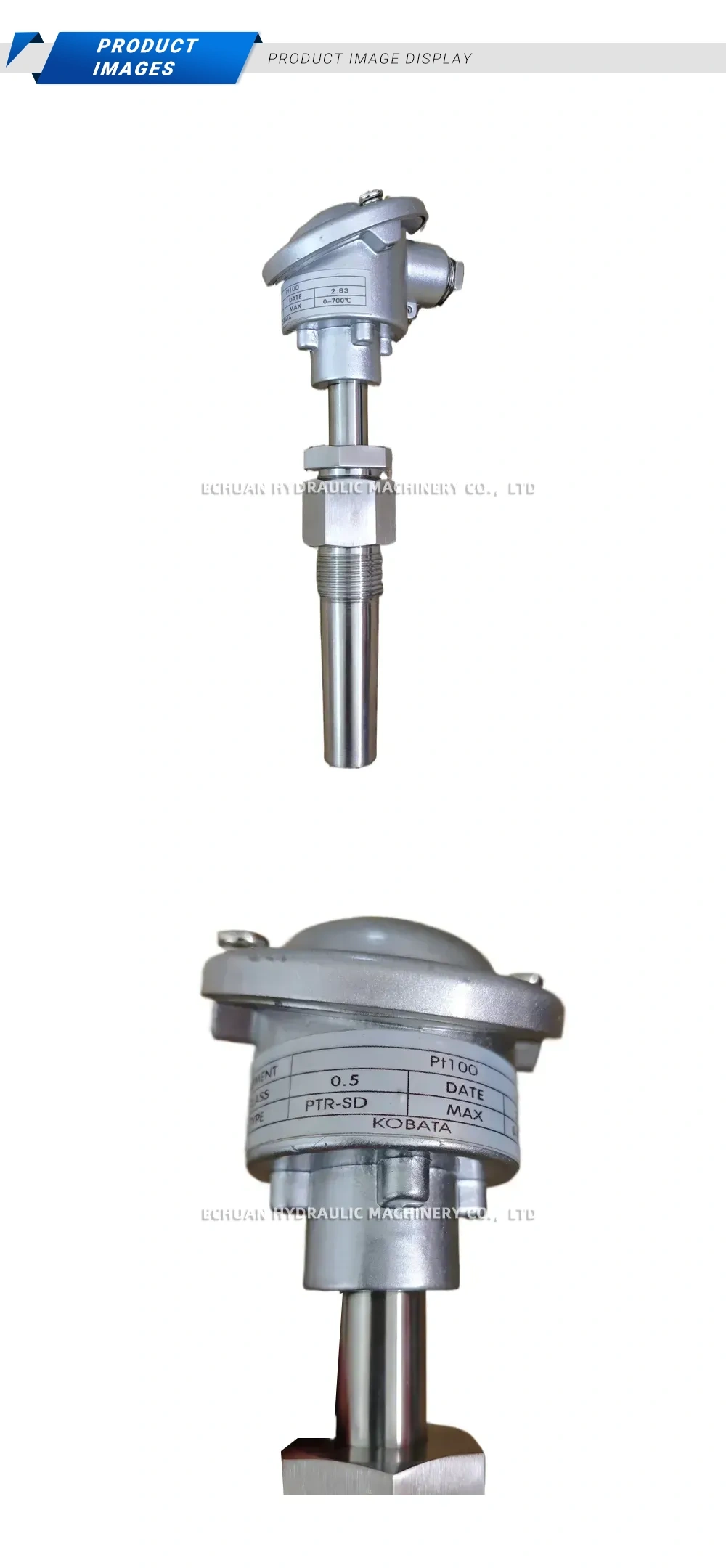 KOBATA PTR-SD RTD Temperature Sensor Description